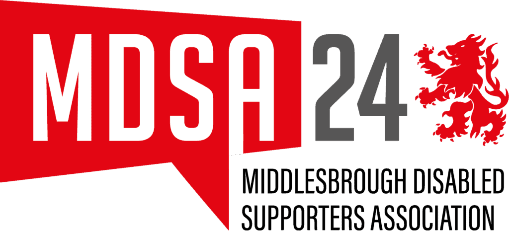 Middlesbrough Disabled Supporters Association 2024 | MDSA24